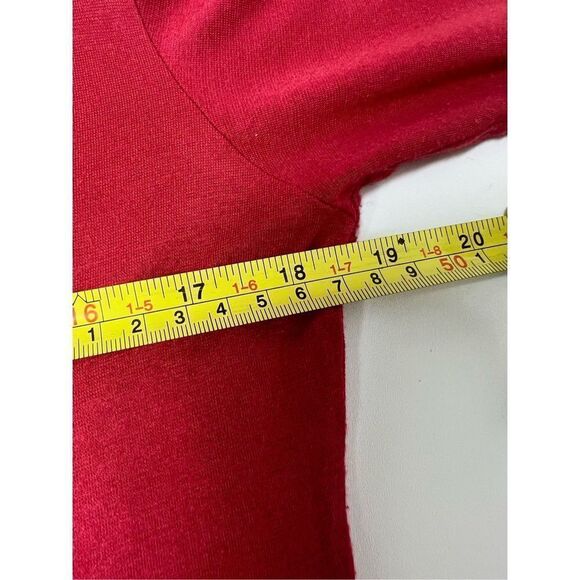 Enjoy Red Long Sleeve T-shirt Size M/ 42 EU - Picture 8 of 10